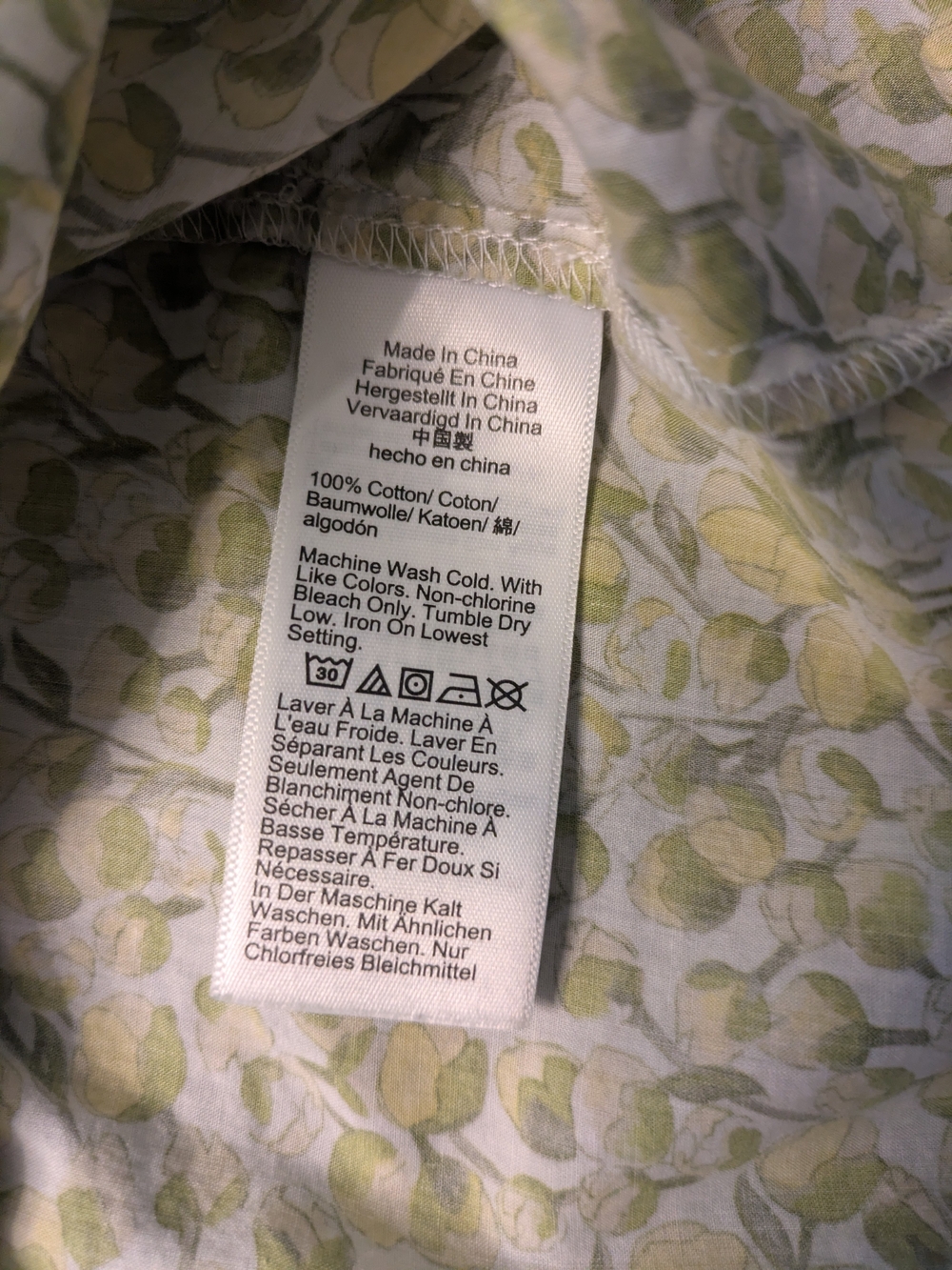 J. Crew Floral Puff-Sleeve Blouse Sz S - Picture 7 of 7